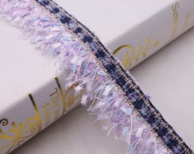 Tassel Fringe Lace Trim Ribbon - Costume Design, Bridal Headwear (1 Yard)