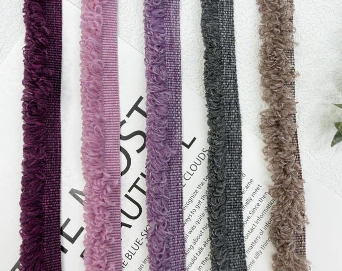 Fringed Tassel Trim, Costume Design Embellishment, Sold by 1 Yard