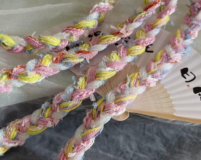 Yarn Braid Lace Trim - Costume, Bridal, Sewing Embellishment