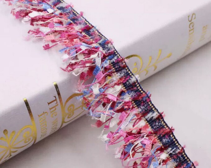 Tassel Fringe Lace Trim Ribbon, Costume Design, Sold by Yard