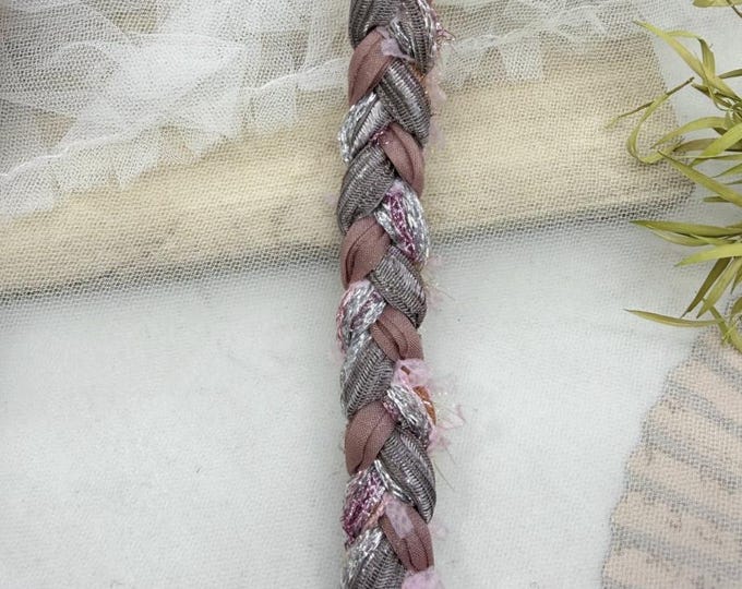 Braided Trim, Couture Bridal Embellishment Sold by 1 Yard