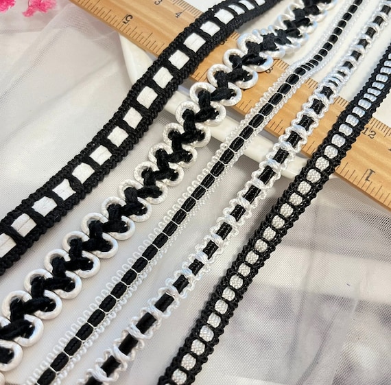 Lace trim, decor trimming for costume design sewing embellishment bridal trim headwear dress coat cuff collar bag home deco Sold by 1 yard