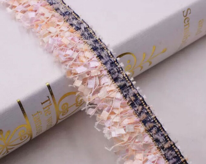 Tassel Fringe Lace Trim Ribbon - Costume Design, Bridal Headwear (Sold by 1 Yard)