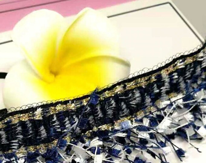 Tassel Fringe Lace Trim Ribbon, Costume Design, Sold by 1 Yard