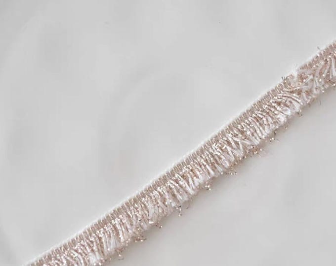 Fringe Ribbon Trim, Costume Design Embellishment, Sold by 1 Yard