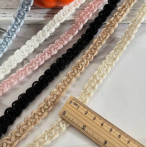 Lace trim, decor trimming for costume design sewing embellishment bridal trim headwear dress coat cuff collar bag home deco Sold by 1 yard