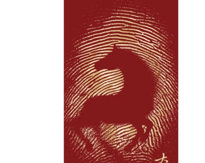 2026 Year of the Horse Red Envelopes, Gold Foil Lucky Money Packets