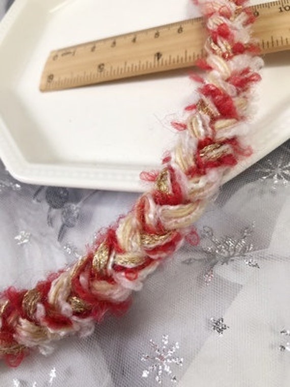 Lace trim, decor trimming for costume design sewing embellishment headwear dress coat cuff collar bag home deco Sold by 1 yard