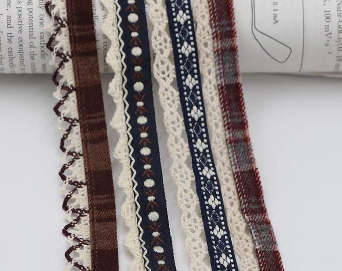 Lace Ribbon Trim, Costume Design, Sewing, Sold by yard