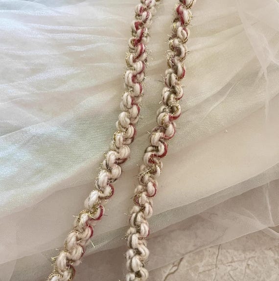 Ribbon trim, decor trimming for costume design sewing embellishment bridal trim headwear dress coat cuff collar bag home deco Sold by 1 yard