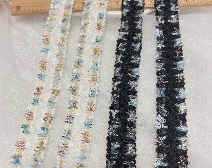 Decorative Lace Trim, Costume Design Embellishment, Sold by 1 Yard