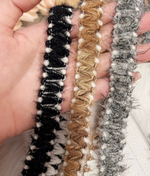 Lace trim, decor trimming for costume design sewing embellishment bridal trim headwear dress coat cuff collar bag home deco Sold by 1 yard