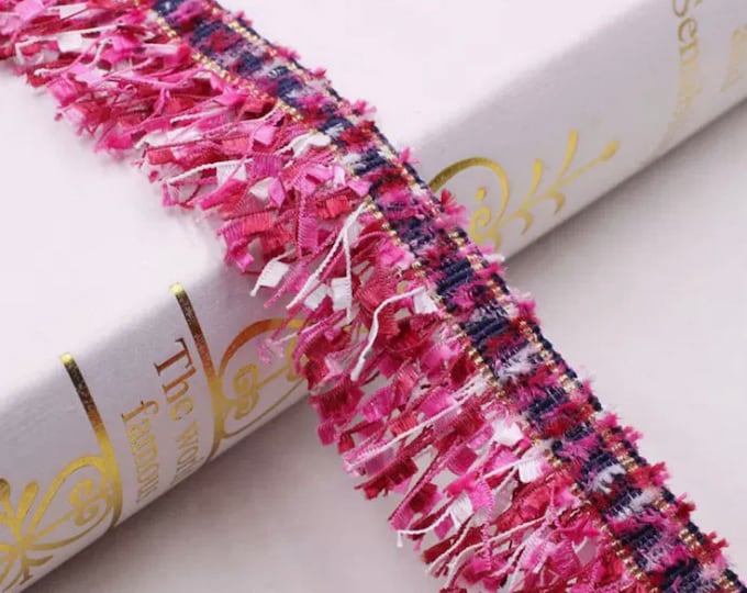 Fringe Tassel Lace Trim - Costume Design, Bridal Headwear (1 Yard)