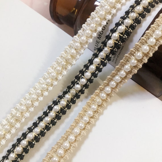 Lace trim, decor trimming for costume design sewing embellishment bridal trim headwear dress coat cuff collar bag home deco Sold by 1 yard