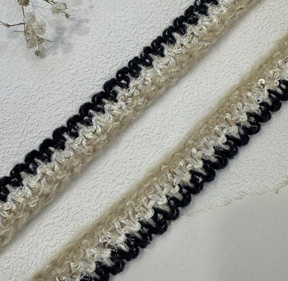 Ribbon trim for costume design sewing embellishment bridal trim dress coat cuff collar Sold by 1 yard