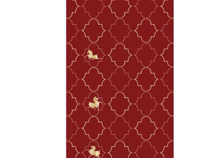 2026 Year of the Horse Red Envelopes, Gold Foil Lucky Money Packets