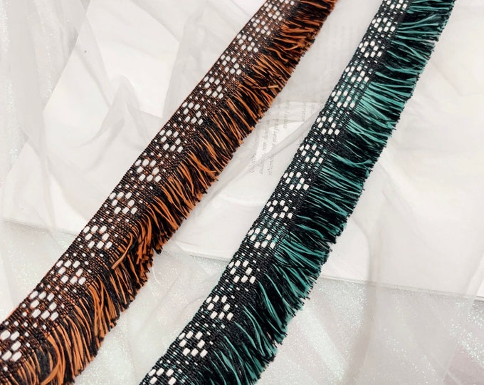 Fringe Lace Trim, Costume Design Embellishment, Sold by 1 Yard