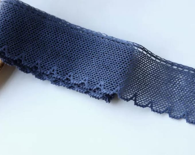 Cotton Lace Trim, Costume Design Sewing Embellishment, Sold by 1 Yard