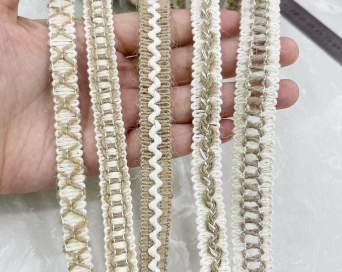 Boho Lace Trim, Sewing Embellishment, Costume Design (1 Yard)