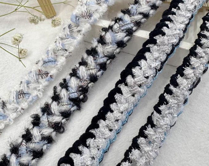 Braided Lace Trim, Costume Design, Home Decor, Sold by 1 Yard