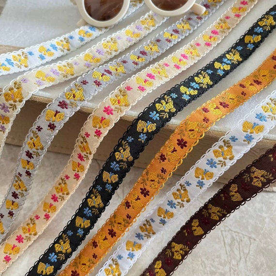Lace trim, decor trimming for costume design sewing embellishment bridal trim headwear dress coat cuff collar bag home deco Sold by 1 yard