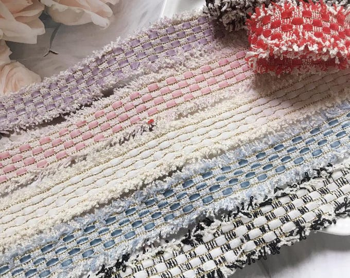 Fringe Lace Trim, Costume Design Sewing Embellishment, Sold by 1 Yard