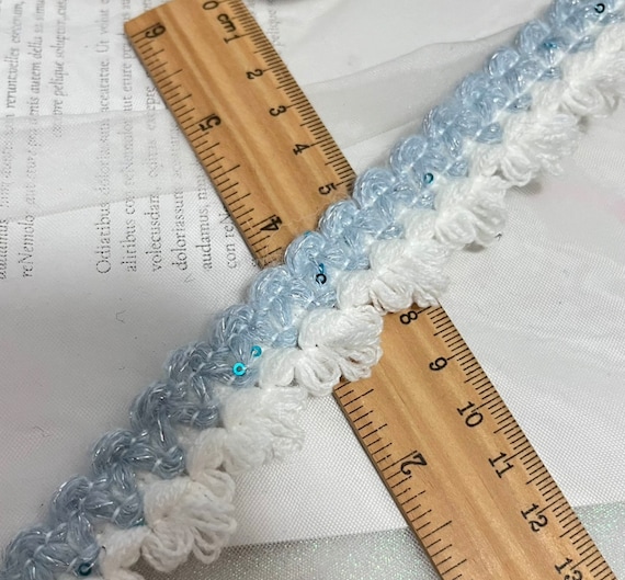 Lace trim, decor trimming for costume design sewing embellishment bridal trim headwear dress coat cuff collar bag home deco Sold by 1 yard