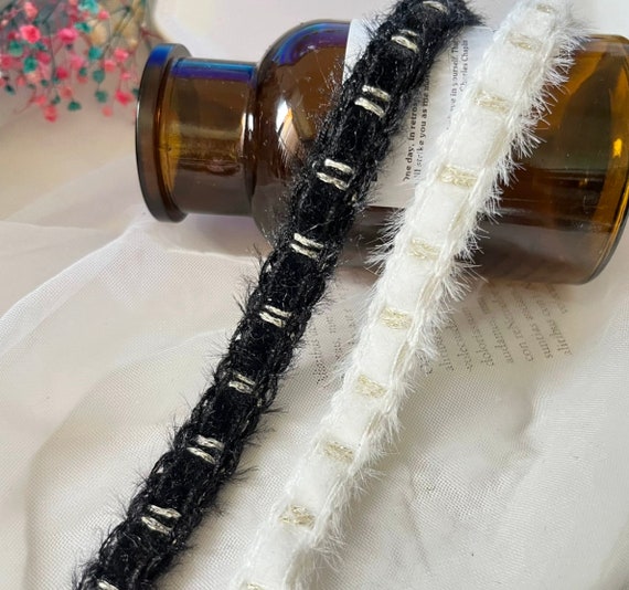 Ribbon trim, decor trimming for costume design sewing embellishment bridal trim headwear dress coat cuff collar bag home deco Sold by 1 yard