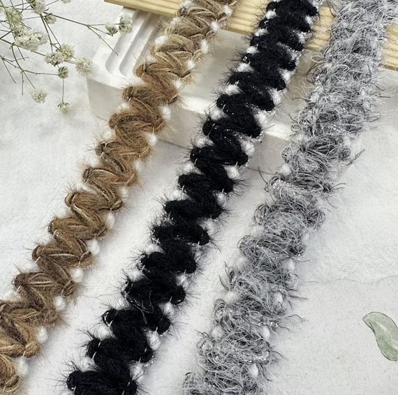 Lace trim for costume design sewing embellishment bridal trim dress coat cuff collar Sold by 1 yard