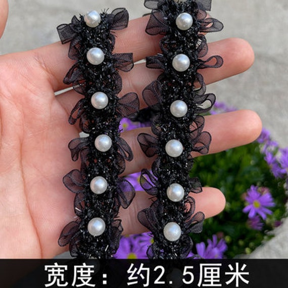 Pearl Bead Chain Trim By The Yard