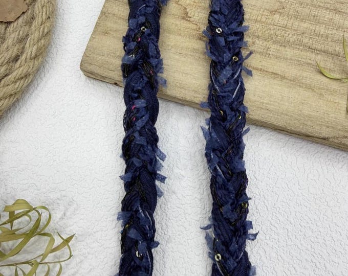 Braided Trim, Couture Bridal Embellishment Sold by 1 Yard