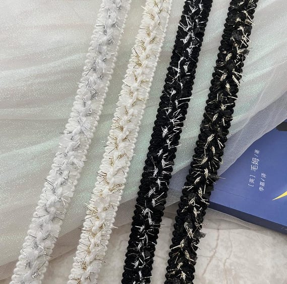 Lace trim, decor trimming for costume design sewing embellishment bridal trim headwear dress coat cuff collar bag home deco Sold by 1 yard