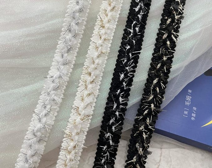 Decor Lace Trim, Costume Design Sewing Embellishment, Sold by 1 Yard