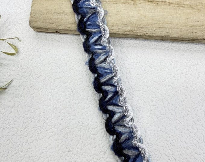 Braided Trim, Couture Bridal Embellishment Sold by 1 Yard