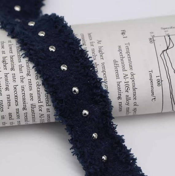Navy trim, decoration trim