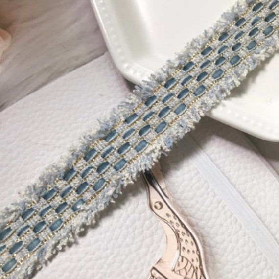 Lace trim, decor trimming for costume design sewing embellishment bridal trim headwear dress coat cuff collar bag home deco Sold by 1 yard