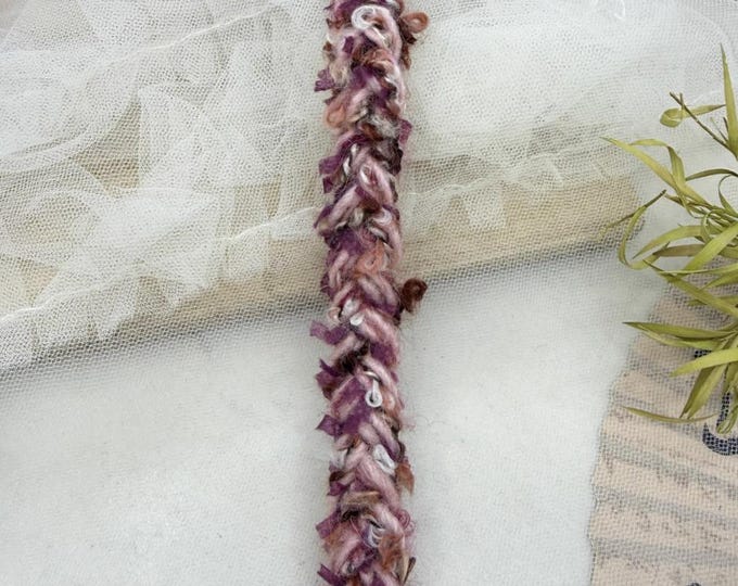 Braided Trim, Couture Bridal Embellishment Sold by 1 Yard