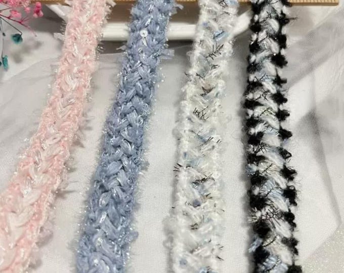 Braided Costume Lace Trim - Sold by 1 Yard