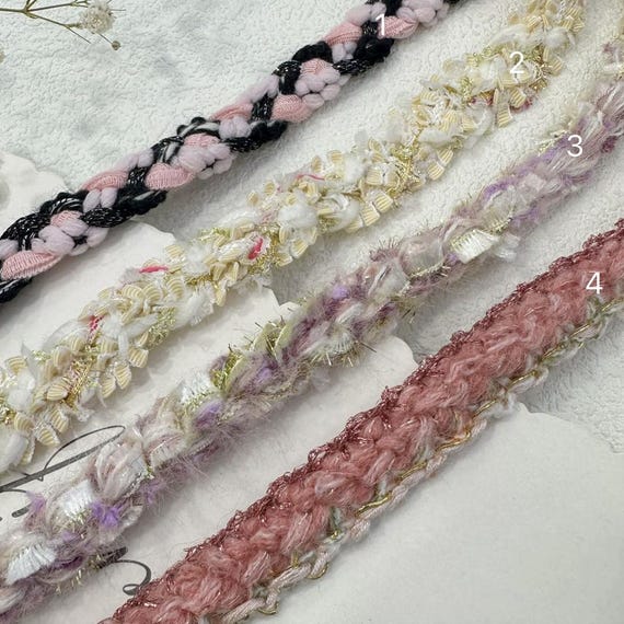 Lace trim for costume design sewing embellishment bridal trim dress coat cuff collar Sold by 1 yard