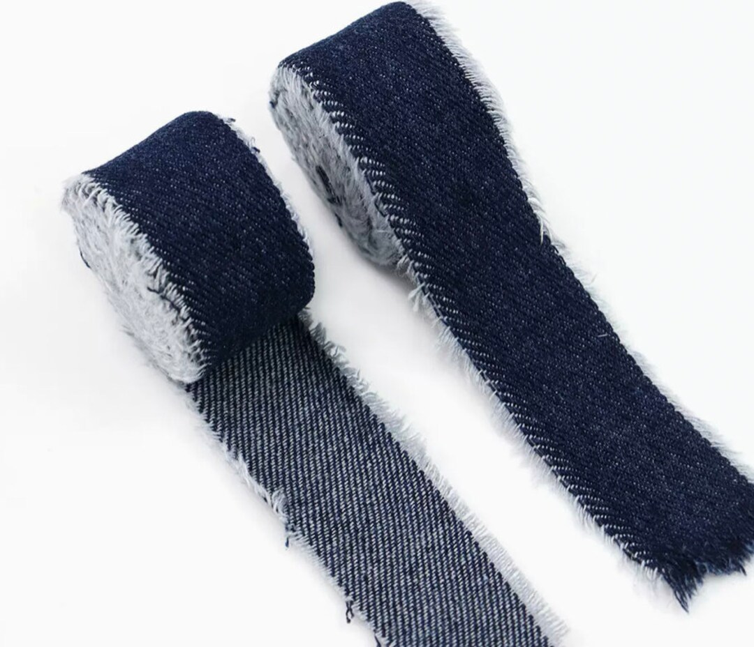 Denim Ribbon Trim, Decor Trimming for Costume Design Sewing Bridal Trim ...