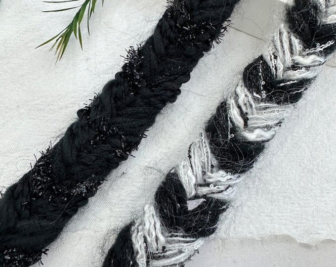 Braided Lace Trim, Costume Design, Sewing Embellishment, Sold by 1 yard