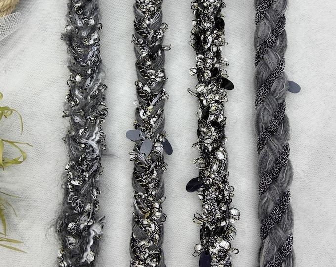 Sequin Woven Ribbon, Decorative Garment Trim, Sold by 1 Yard