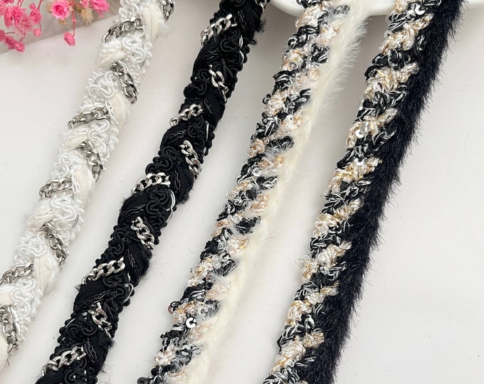 Decorative Ribbon Trim, Costume & Bridal Design, Sold by 1 Yard