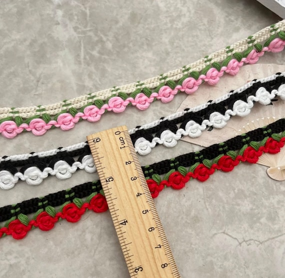 Lace trim, decor trimming for costume design sewing embellishment bridal trim headwear dress coat cuff collar bag home deco Sold by 1 yard