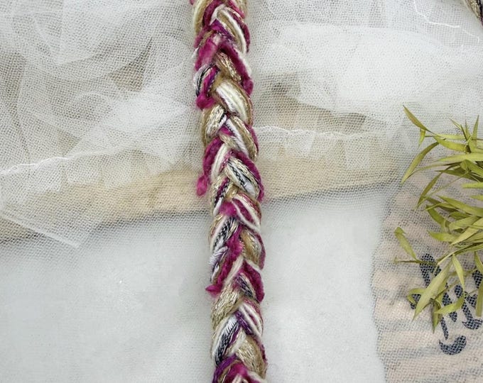Braided Trim, Couture Bridal Embellishment Sold by 1 Yard