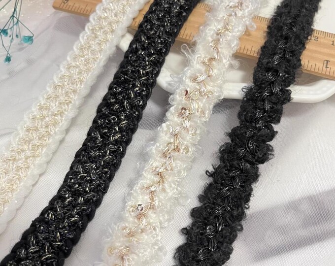 Costume Lace Trim, Sewing Embellishment, Bridal Headwear, Sold by 1 Yard