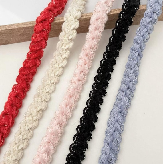 Lace trim, decor trimming for costume design sewing embellishment bridal trim headwear dress coat cuff collar bag home deco Sold by 1 yard
