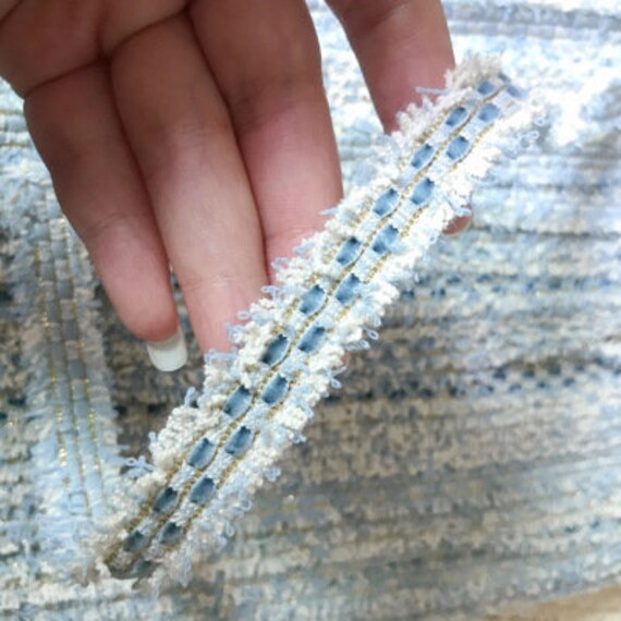 Lace trim, decor trimming for costume design sewing embellishment bridal trim headwear dress coat cuff collar bag home deco Sold by 1 yard