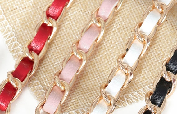 Leather chain