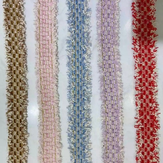 Lace trim, decor trimming for costume design sewing embellishment bridal trim headwear dress coat cuff collar bag home deco Sold by 1 yard